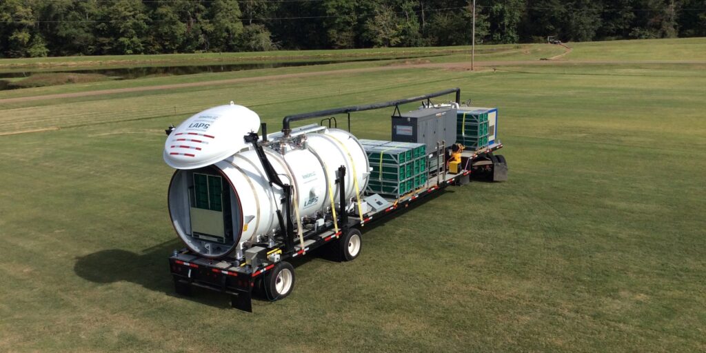 LAPS chamber and mobile unit for bird depopulation