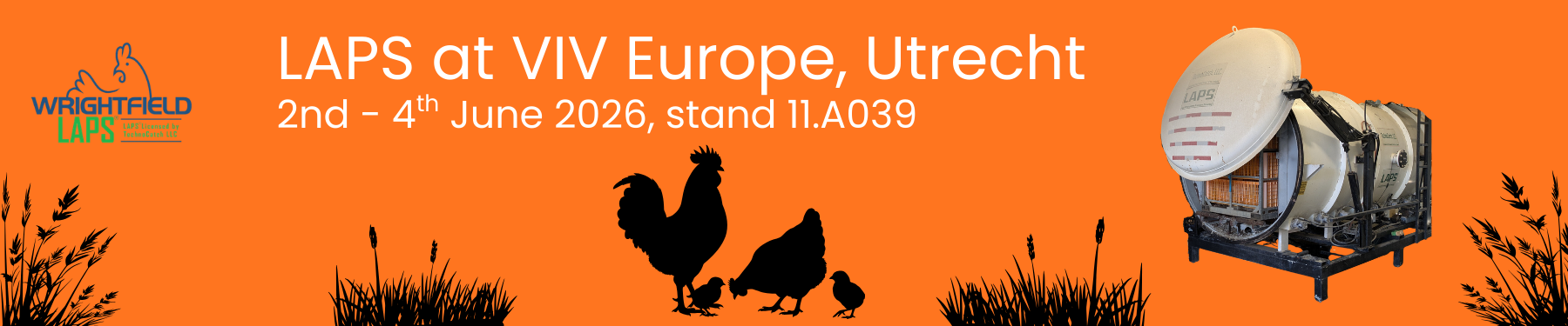 LAPS: Come and see us at VIV Europe 2026 in Utrecht